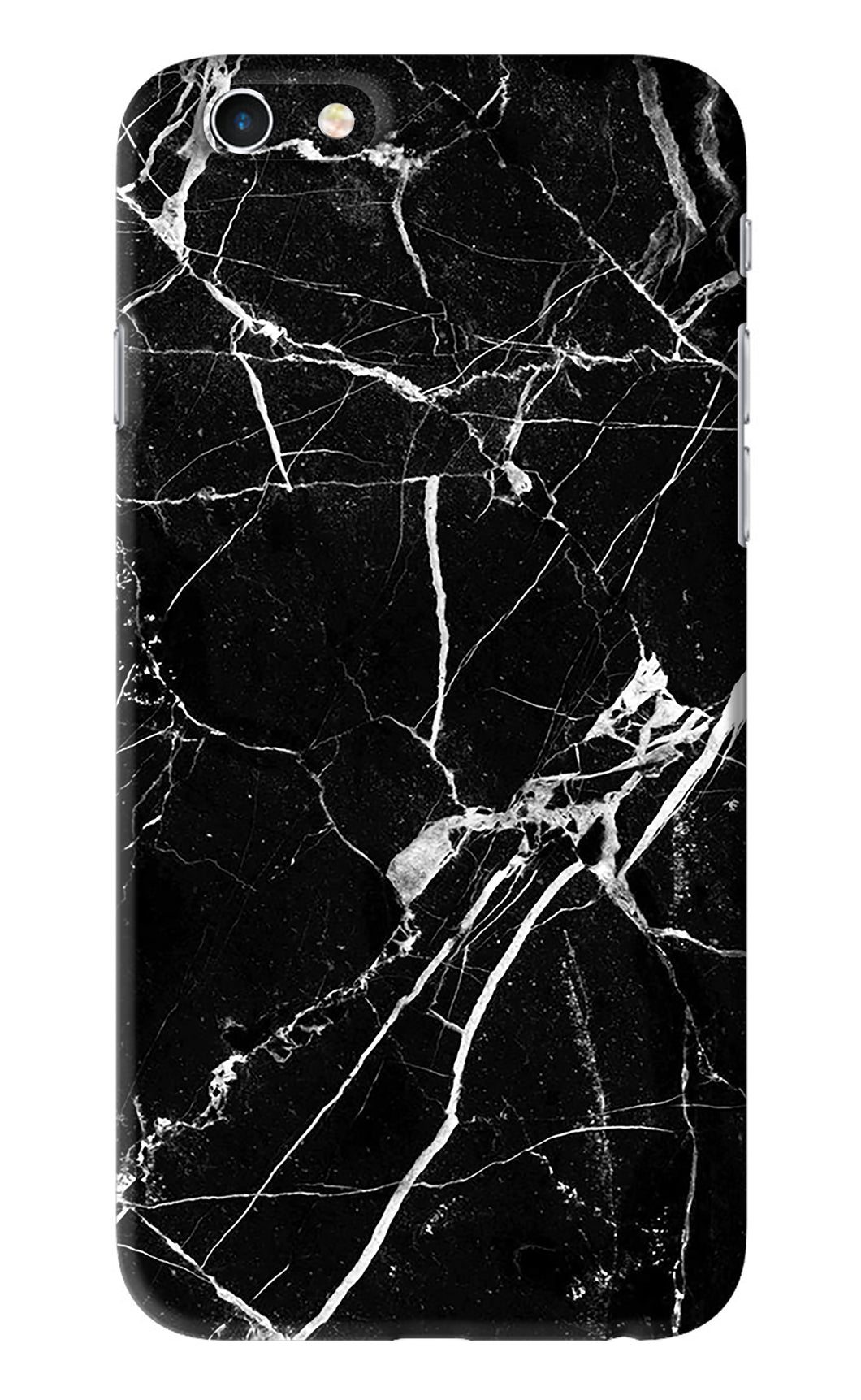 Black Marble Texture 2 iPhone 6S Back Skin Wrap