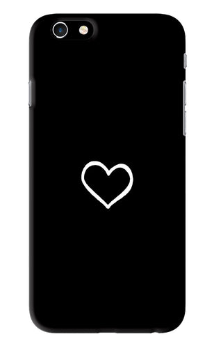 Heart iPhone 6S Back Skin Wrap