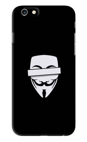 Anonymous Face iPhone 6S Back Skin Wrap