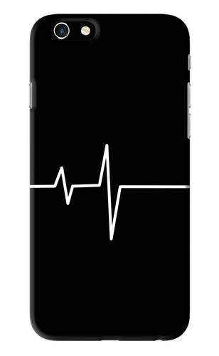 Heart Beats iPhone 6S Back Skin Wrap