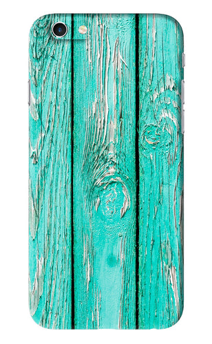 Blue Wood iPhone 6S Back Skin Wrap