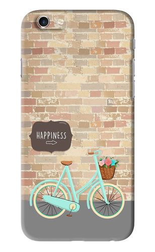 Happiness Artwork iPhone 6S Back Skin Wrap