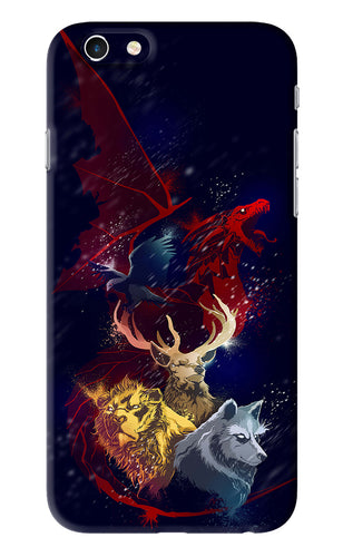 Game Of Thrones iPhone 6S Back Skin Wrap