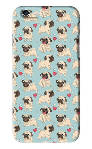 Pug Dog iPhone 6S Back Skin Wrap