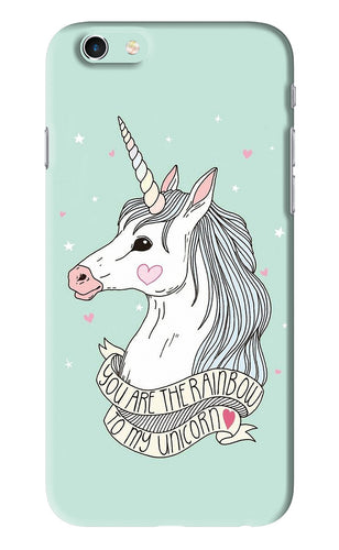 Unicorn Wallpaper iPhone 6S Back Skin Wrap