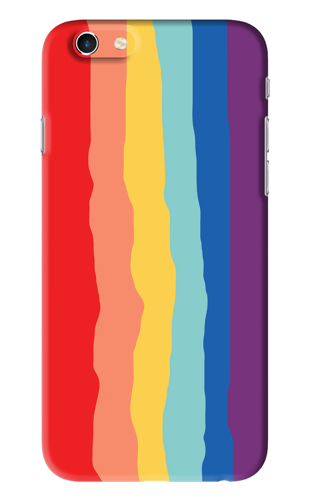 Rainbow iPhone 6S Back Skin Wrap