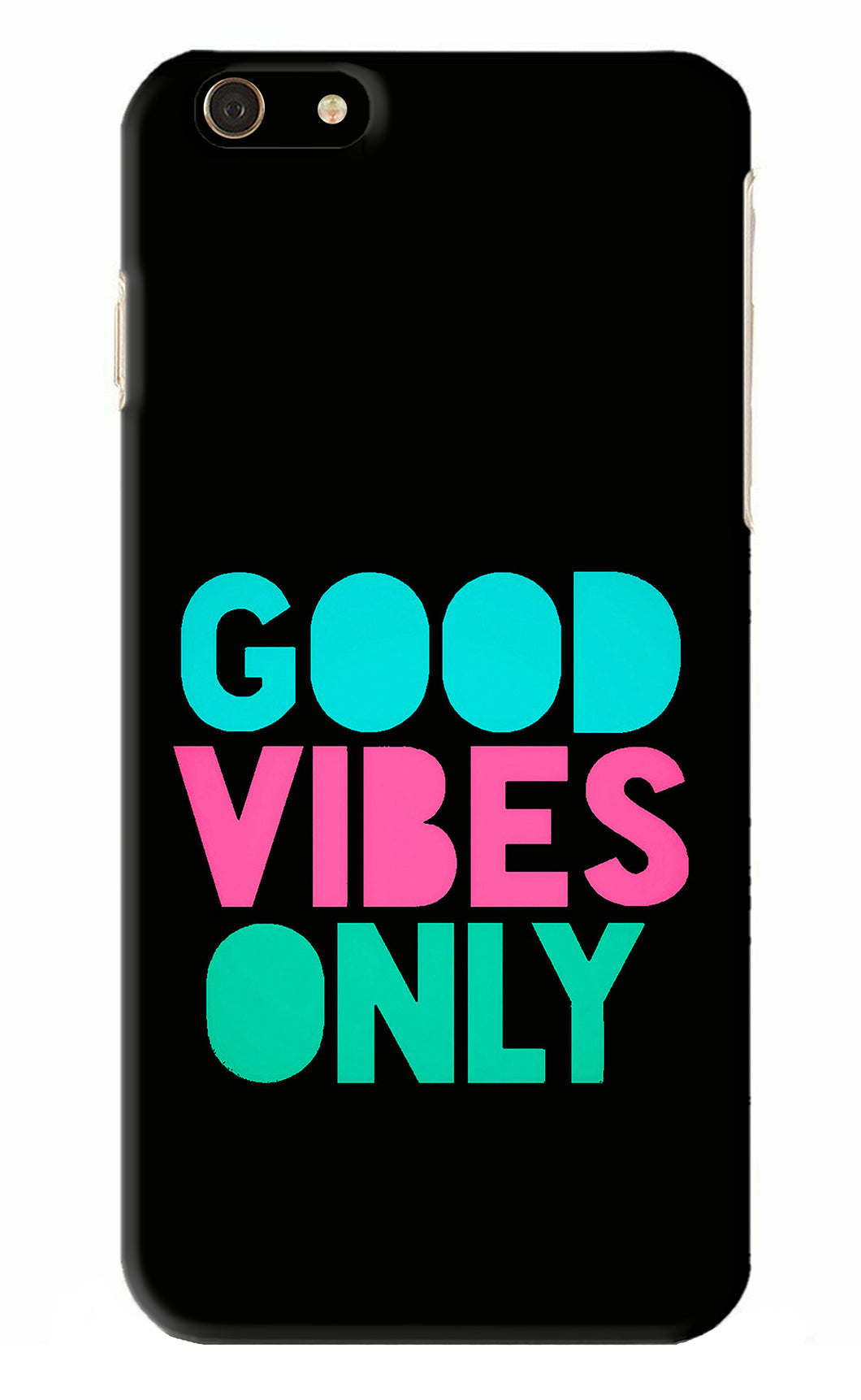Quote Good Vibes Only iPhone 6S Plus Back Skin Wrap