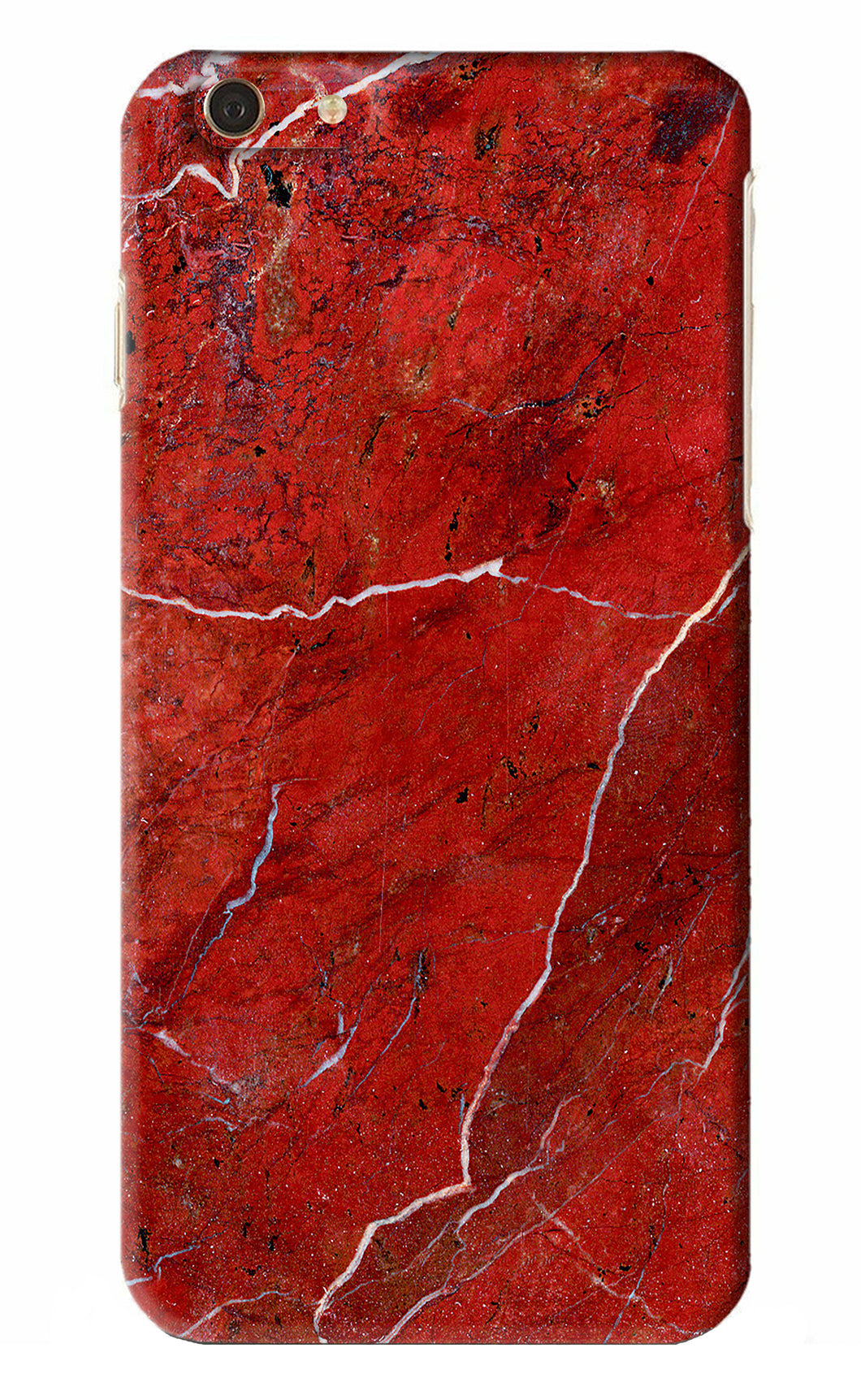 Red Marble Design iPhone 6S Plus Back Skin Wrap