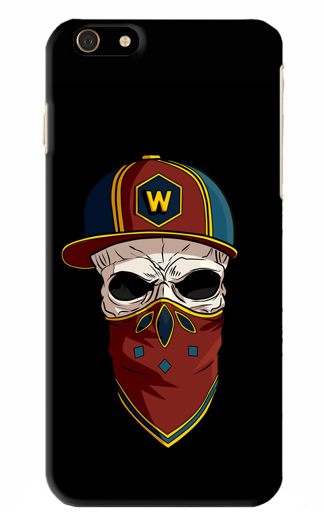 Skull iPhone 6S Plus Back Skin Wrap