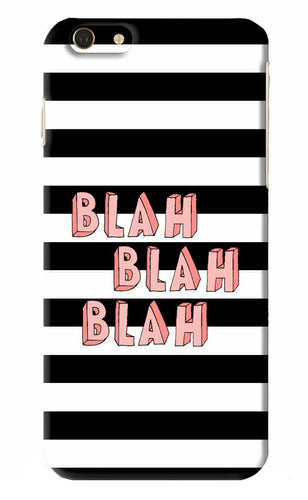 Blah Blah Blah iPhone 6S Plus Back Skin Wrap