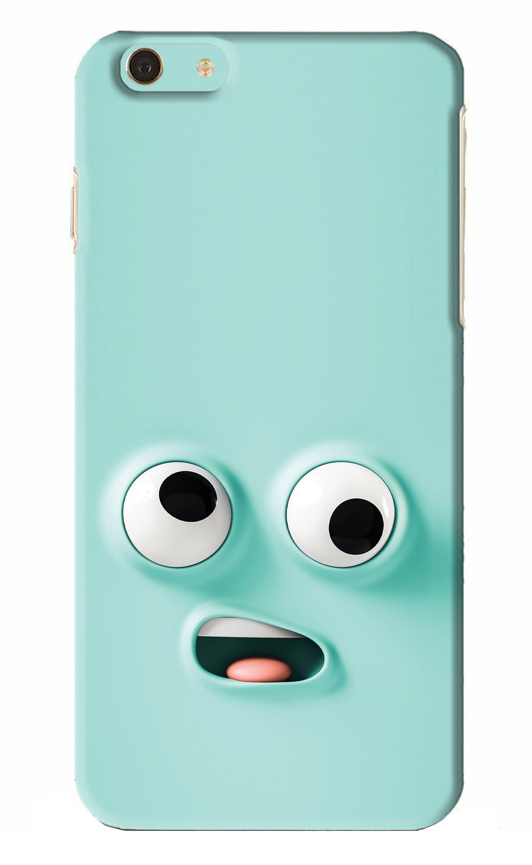 Silly Face Cartoon iPhone 6S Plus Back Skin Wrap