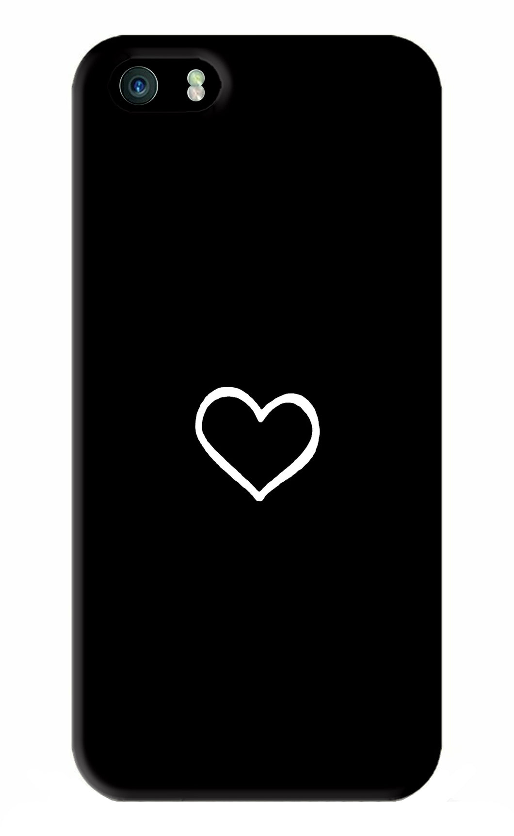 Heart iPhone 5 Back Skin Wrap