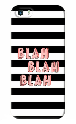 Blah Blah Blah iPhone 5 Back Skin Wrap