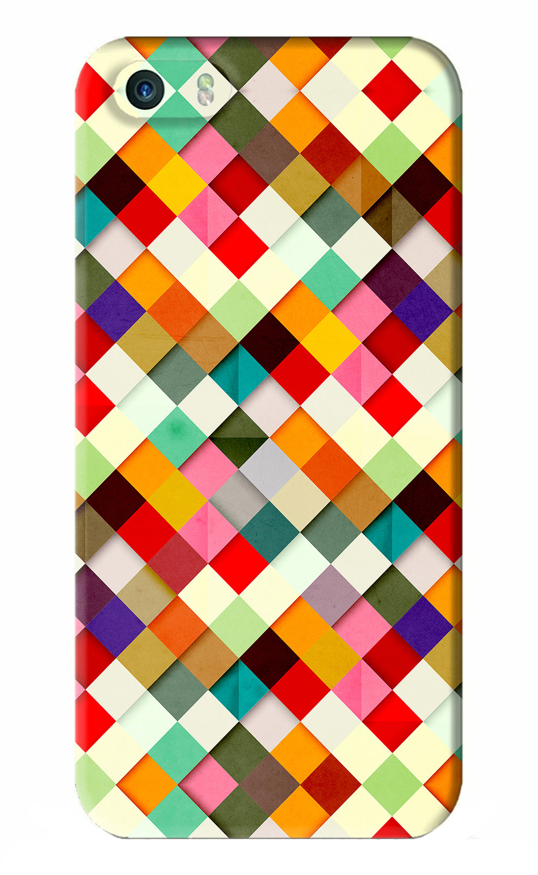 Geometric Abstract Colorful iPhone 5 Back Skin Wrap