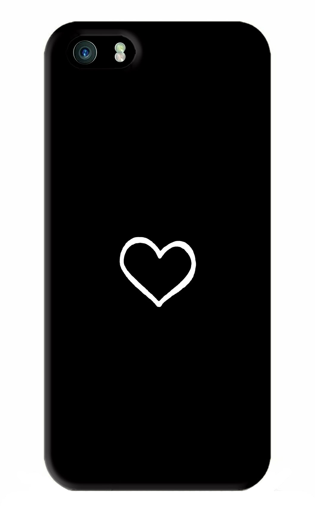 Heart iPhone 5S Back Skin Wrap