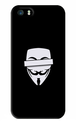 Anonymous Face iPhone 5S Back Skin Wrap