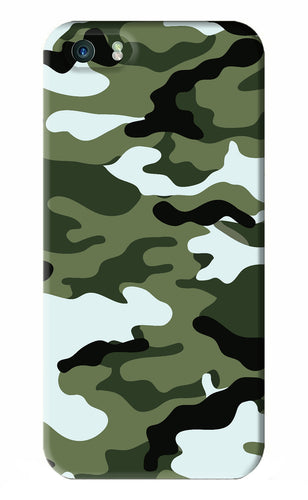 Camouflage 1 iPhone 5S Back Skin Wrap