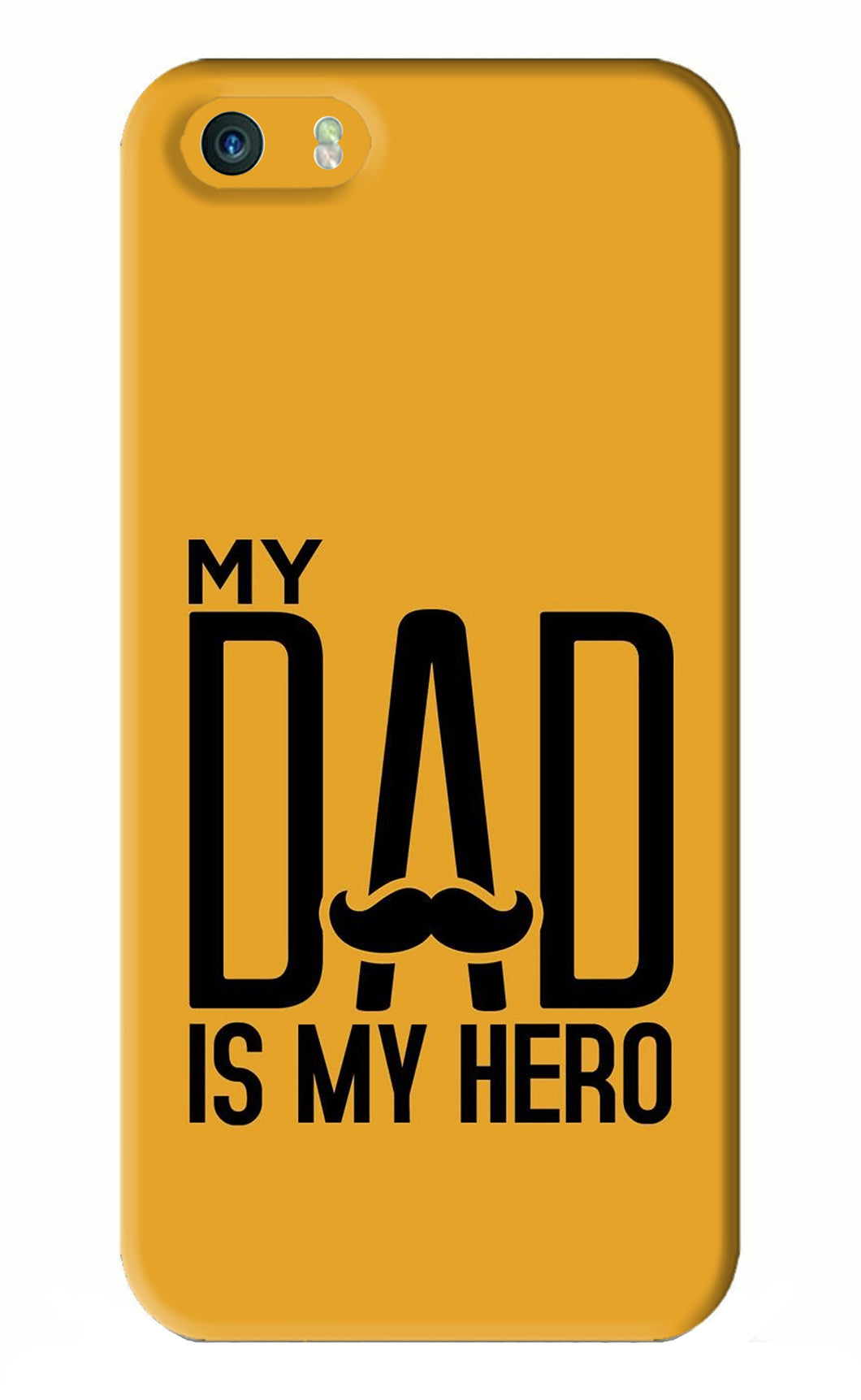 My Dad Is My Hero iPhone 5S Back Skin Wrap