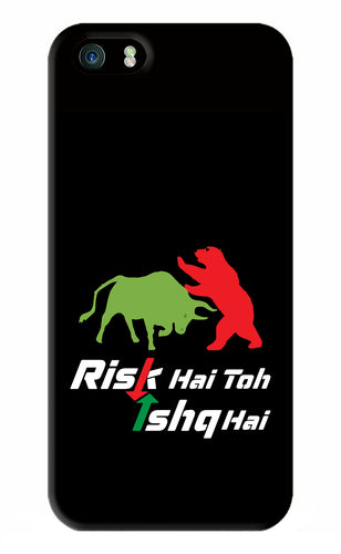 Risk Hai Toh Ishq Hai iPhone 5S Back Skin Wrap
