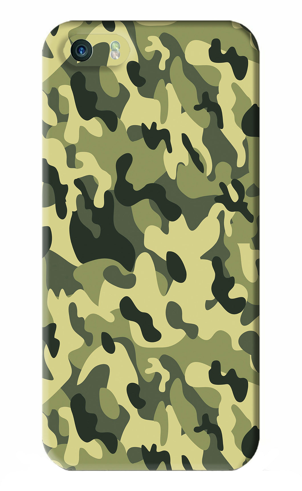 Camouflage iPhone 5S Back Skin Wrap
