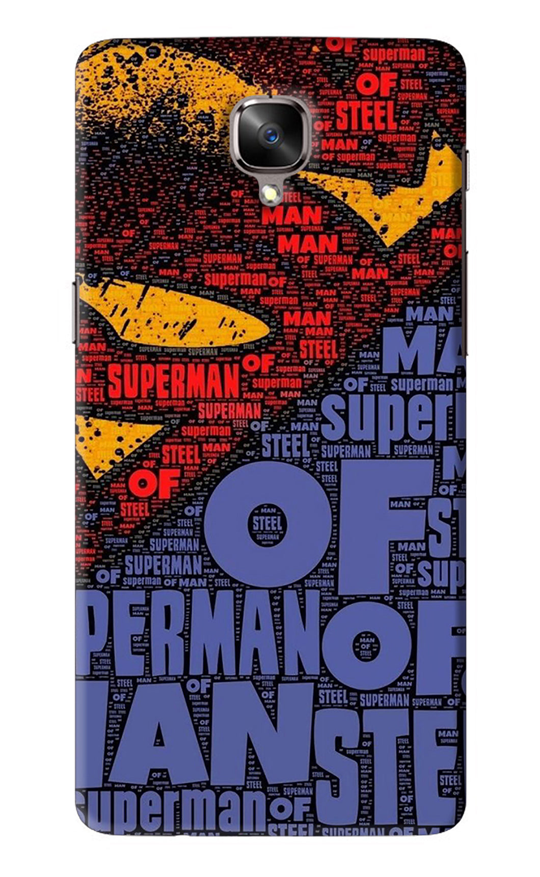 Superman OnePlus 3 Back Skin Wrap