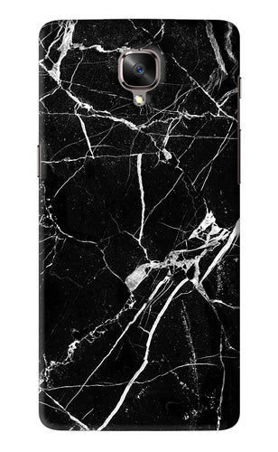 Black Marble Texture 2 OnePlus 3 Back Skin Wrap