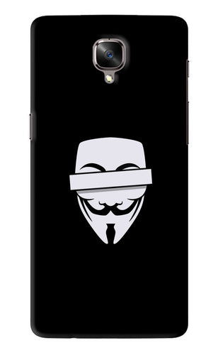 Anonymous Face OnePlus 3 Back Skin Wrap