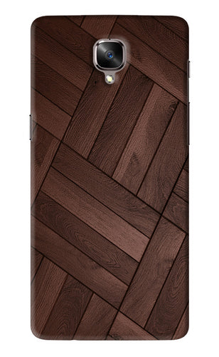 Wooden Texture Design OnePlus 3 Back Skin Wrap