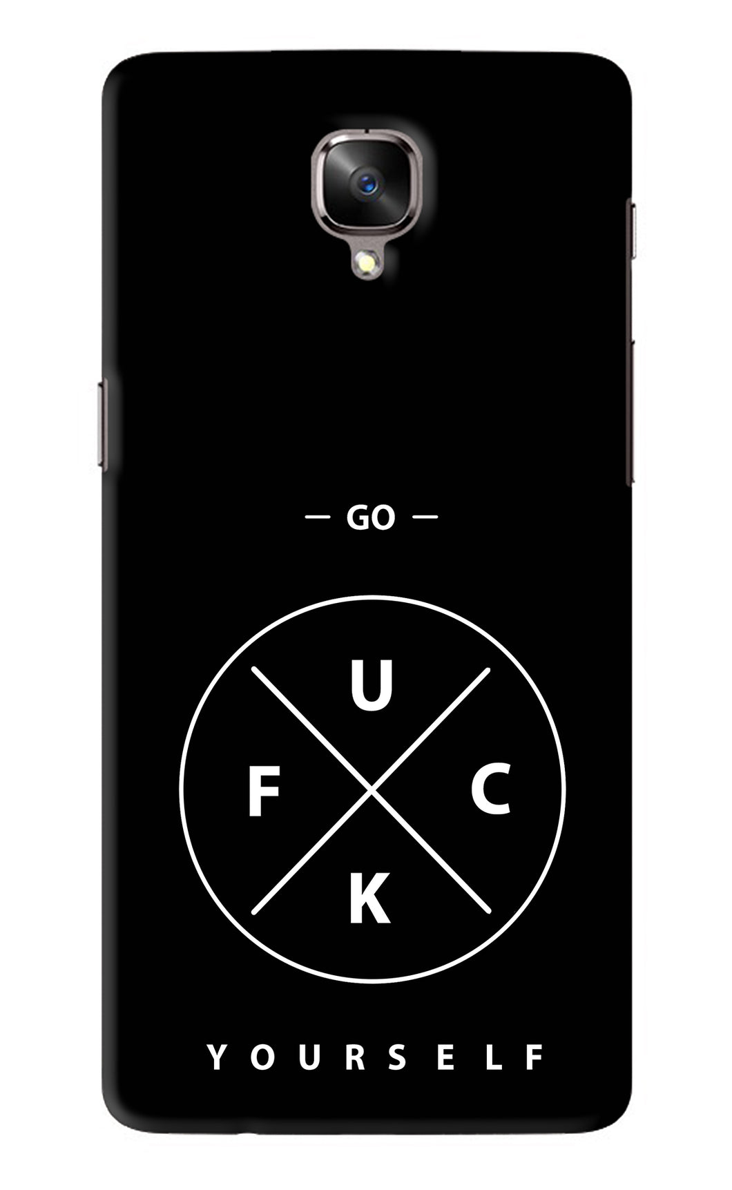 Go Fuck Yourself OnePlus 3 Back Skin Wrap