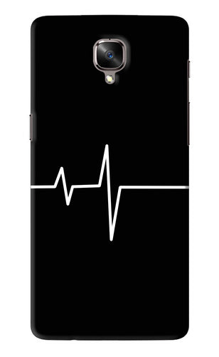 Heart Beats OnePlus 3 Back Skin Wrap