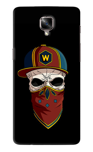 Skull OnePlus 3 Back Skin Wrap