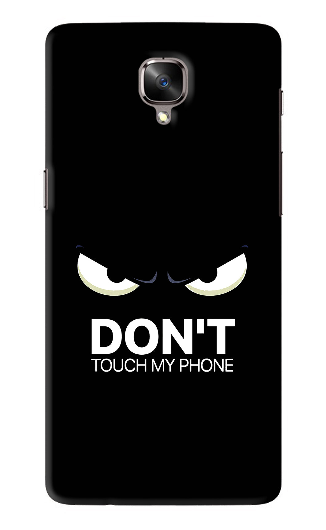 Don'T Touch My Phone OnePlus 3 Back Skin Wrap