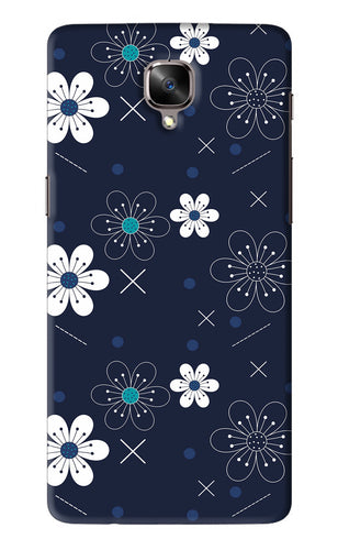 Flowers 4 OnePlus 3 Back Skin Wrap