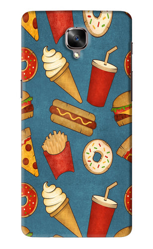 Foodie OnePlus 3 Back Skin Wrap