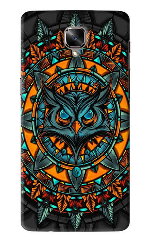 Angry Owl Art OnePlus 3 Back Skin Wrap