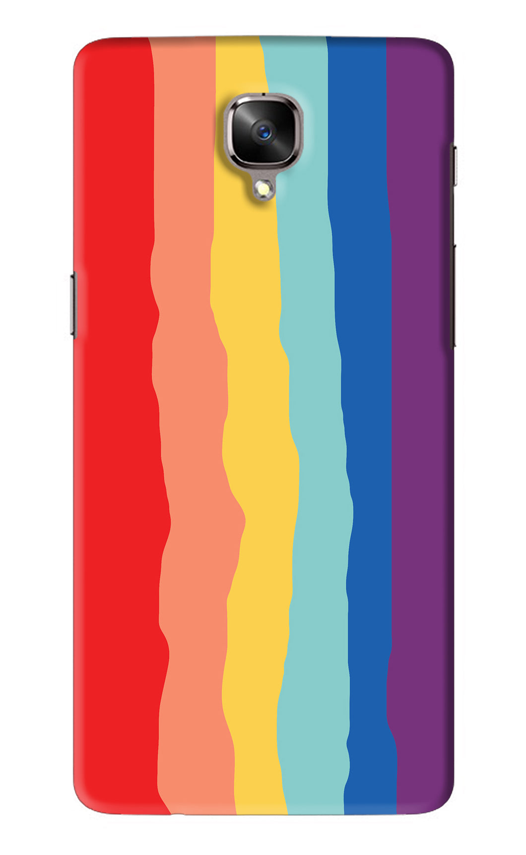 Rainbow OnePlus 3 Back Skin Wrap