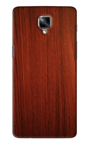 Wooden Plain Pattern OnePlus 3T Back Skin Wrap