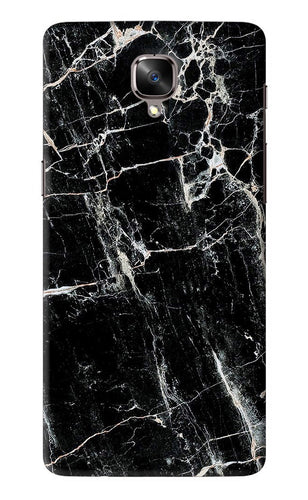 Black Marble Texture 1 OnePlus 3T Back Skin Wrap