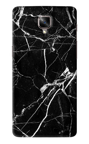 Black Marble Texture 2 OnePlus 3T Back Skin Wrap
