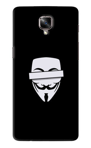 Anonymous Face OnePlus 3T Back Skin Wrap