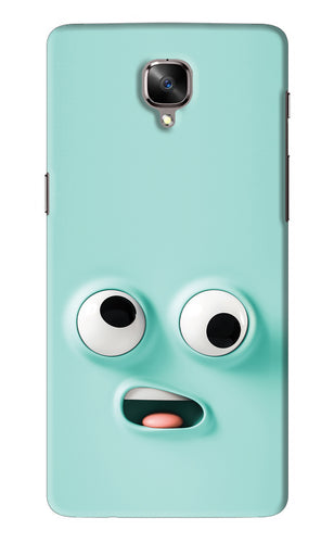Silly Face Cartoon OnePlus 3T Back Skin Wrap