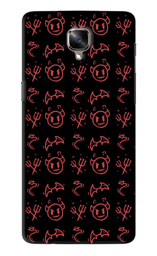 Devil OnePlus 3T Back Skin Wrap
