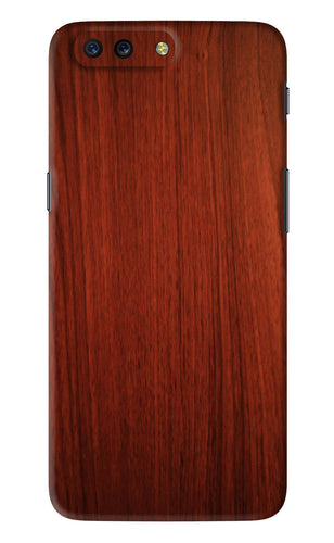 Wooden Plain Pattern OnePlus 5 Back Skin Wrap