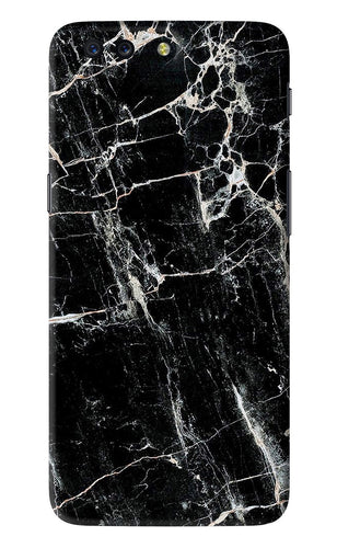 Black Marble Texture 1 OnePlus 5 Back Skin Wrap