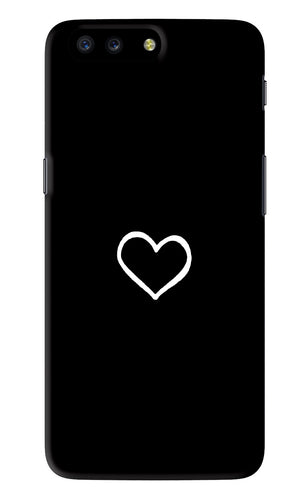 Heart OnePlus 5 Back Skin Wrap