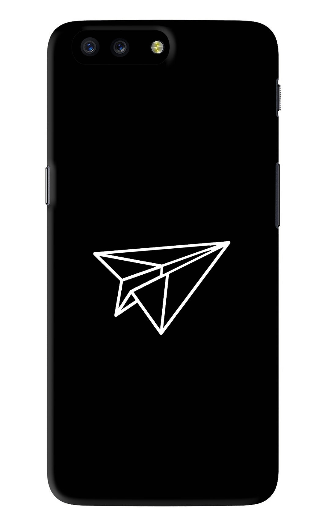 Paper Plane White OnePlus 5 Back Skin Wrap