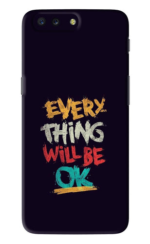 Everything Will Be Ok OnePlus 5 Back Skin Wrap