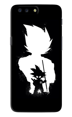 Goku Shadow OnePlus 5 Back Skin Wrap