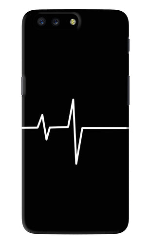 Heart Beats OnePlus 5 Back Skin Wrap