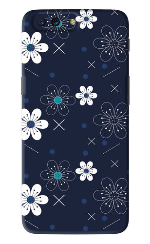Flowers 4 OnePlus 5 Back Skin Wrap